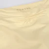 Ruched Mini Shorts in Lemon Marl Ruched Mini Shorts in Lemon Marl