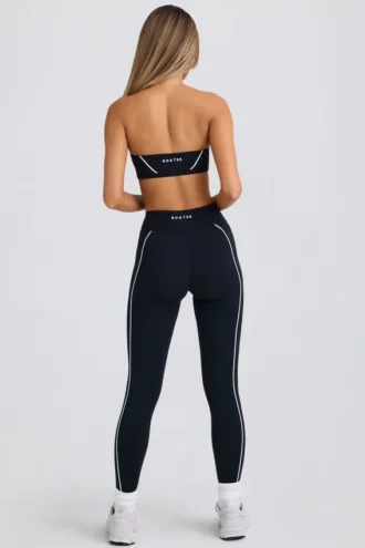 Soft Active Contrast Leggings in Black Soft Active Contrast Leggings in Black