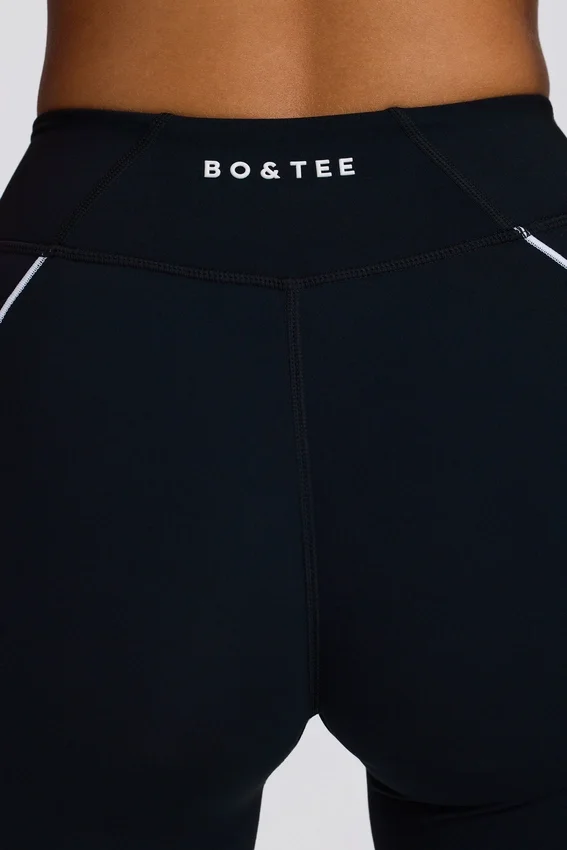 Soft Active Contrast Leggings in Black Soft Active Contrast Leggings in Black