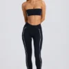 Soft Active Contrast Leggings in Black Soft Active Contrast Leggings in Black