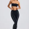 Soft Active Contrast Leggings in Black Soft Active Contrast Leggings in Black