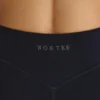 Soft Active Crossover Mini Shorts in Black Soft Active Crossover Mini Shorts in Black