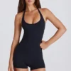 Soft Active Halterneck Unitard in Black Soft Active Halterneck Unitard in Black