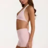 Soft Active Mini Shorts in Blush Marl Soft Active Mini Shorts in Blush Marl