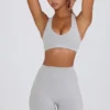 Soft Active Mini Shorts in Grey Marl Soft Active Mini Shorts in Grey Marl