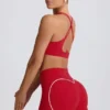 Soft Active Mini Shorts in Hot Red Soft Active Mini Shorts in Hot Red
