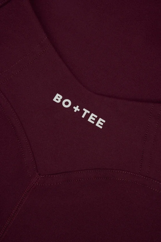 Soft Active Open-Back Unitard in Burgundy Soft Active Open-Back Unitard in Burgundy
