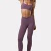 Soft Active Ruched Leggings in Dusk