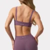 Soft Active Ruched Leggings in Dusk