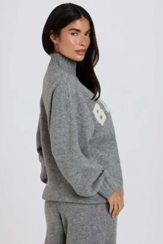 Soft Knit Oversized Jumper in Grey Soft Knit Oversized Jumper in Grey