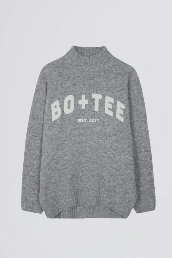 Soft Knit Oversized Jumper in Grey Soft Knit Oversized Jumper in Grey