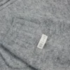 Soft Knit Zip-Up Cropped Hoodie in Grey Soft Knit Zip-Up Cropped Hoodie in Grey
