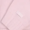 Soft Knit Zip-Up Cropped Hoodie in Soft Pink Soft Knit Zip-Up Cropped Hoodie in Soft Pink