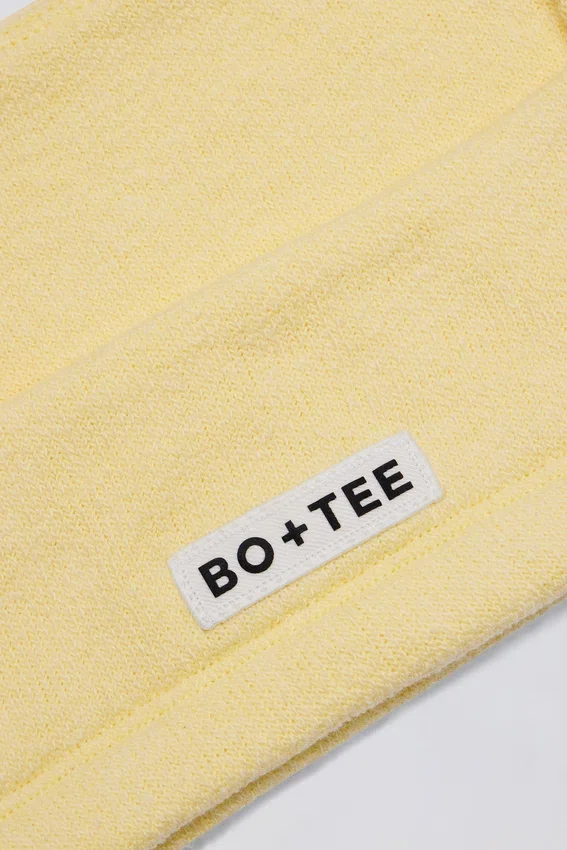 Square-Neck Bralette in Lemon Square-Neck Bralette in Lemon