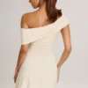 Suhana Modal Asymmetric A-Line Mini Dress in Ivory Suhana Modal Asymmetric A-Line Mini Dress in Ivory