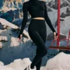 Super Sculpt Seamless Base Layer Leggings in Black Super Sculpt Seamless Base Layer Leggings in Black