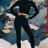 Super Sculpt Seamless Base Layer Leggings in Black Super Sculpt Seamless Base Layer Leggings in Black