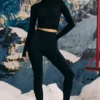 Super Sculpt Seamless Base Layer Leggings in Black Super Sculpt Seamless Base Layer Leggings in Black