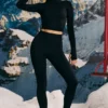 Super Sculpt Seamless Base Layer Leggings in Black Super Sculpt Seamless Base Layer Leggings in Black