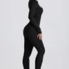 Super Sculpt Seamless Full-Length Jumpsuit in Black Super Sculpt Seamless Full-Length Jumpsuit in Black