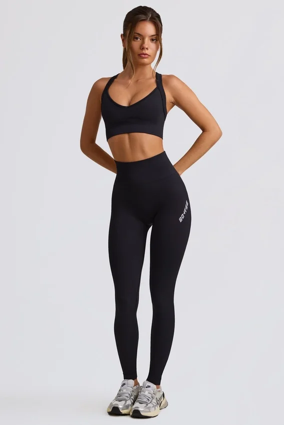 Super Sculpt Seamless High-Waist Leggings in Black Super Sculpt Seamless High-Waist Leggings in Black