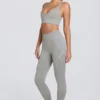 Super Sculpt Seamless High-Waist Leggings in Grey Marl Super Sculpt Seamless High-Waist Leggings in Grey Marl
