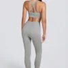 Super Sculpt Seamless High-Waist Leggings in Grey Marl Super Sculpt Seamless High-Waist Leggings in Grey Marl