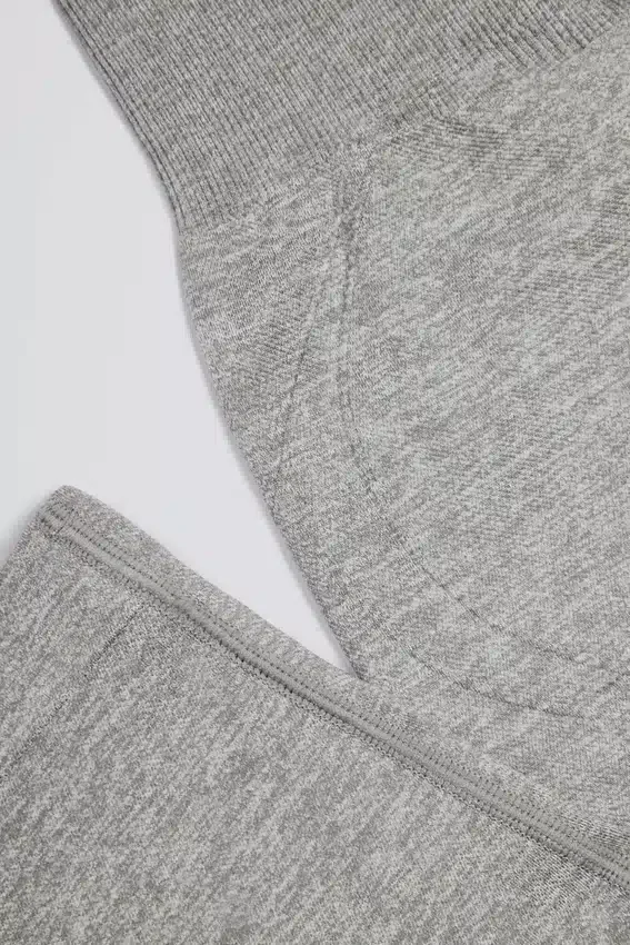 Super Sculpt Seamless High-Waist Leggings in Grey Marl Super Sculpt Seamless High-Waist Leggings in Grey Marl