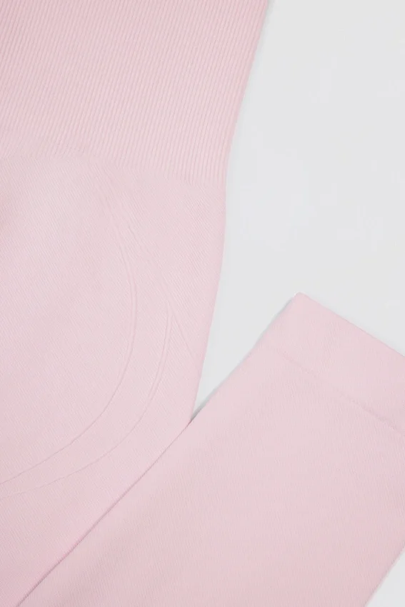 Super Sculpt Seamless High-Waist Leggings in Powder Pink Super Sculpt Seamless High-Waist Leggings in Powder Pink