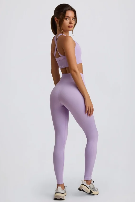 Super Sculpt Seamless High-Waist Leggings in Soft Lilac Super Sculpt Seamless High-Waist Leggings in Soft Lilac