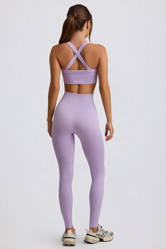 Super Sculpt Seamless High-Waist Leggings in Soft Lilac Super Sculpt Seamless High-Waist Leggings in Soft Lilac