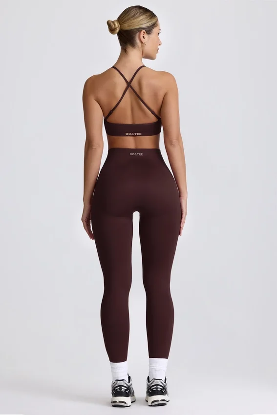 Super Sculpt Seamless Leggings in Chocolate Super Sculpt Seamless Leggings in Chocolate