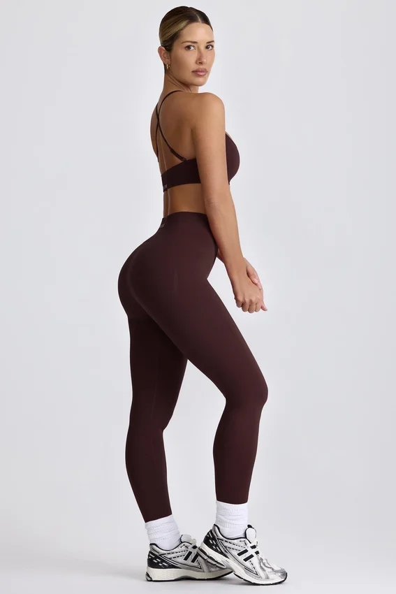 Super Sculpt Seamless Leggings in Chocolate Super Sculpt Seamless Leggings in Chocolate