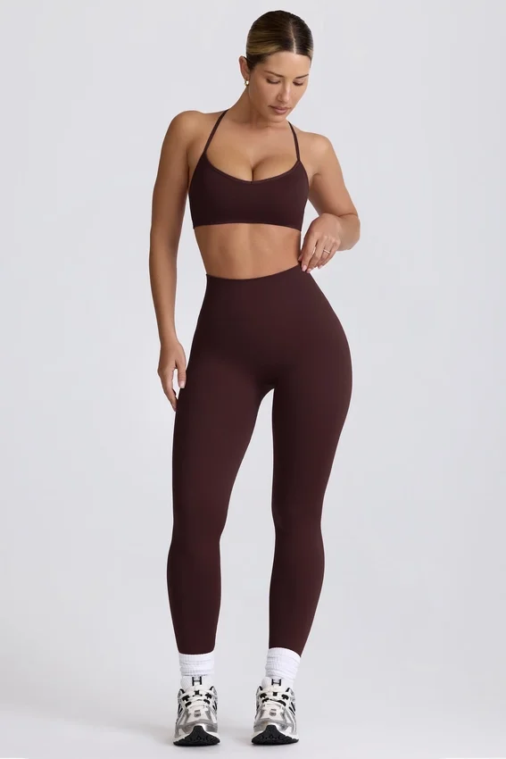 Super Sculpt Seamless Leggings in Chocolate Super Sculpt Seamless Leggings in Chocolate