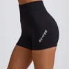 Super Sculpt Seamless Mini Shorts in Black Super Sculpt Seamless Mini Shorts in Black