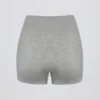 Super Sculpt Seamless Mini Shorts in Grey Marl Super Sculpt Seamless Mini Shorts in Grey Marl