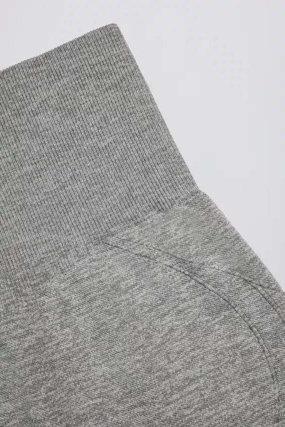 Super Sculpt Seamless Mini Shorts in Grey Marl Super Sculpt Seamless Mini Shorts in Grey Marl