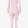 Thermal Base-Layer Jumpsuit in Powder Pink Thermal Base-Layer Jumpsuit in Powder Pink