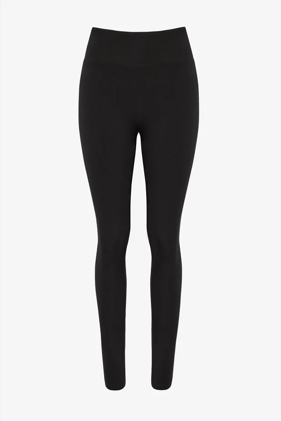 Thermal Base-Layer Leggings in Black Thermal Base-Layer Leggings in Black