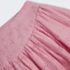 Thia Bow-Detail Broderie Anglaise Mini Skirt in Soft Pink Thia Bow-Detail Broderie Anglaise Mini Skirt in Soft Pink