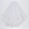 Trixie Lace-Trim Veil in White Trixie Lace-Trim Veil in White
