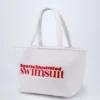 Velika Towelling Tote Bag in White Velika Towelling Tote Bag in White