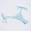 Vernazza Broderie Anglaise Side-Tie Thong Bikini Bottoms in Powder Blue Vernazza Broderie Anglaise Side-Tie Thong Bikini Bottoms in Powder Blue