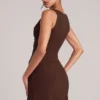 Veya Square-Neck Top in Chocolate Brown Veya Square-Neck Top in Chocolate Brown