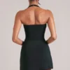 Vita Longline Halterneck Top in Black Vita Longline Halterneck Top in Black