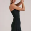 Vita Longline Halterneck Top in Black Vita Longline Halterneck Top in Black