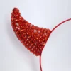 Vixena Devil Horns Headband in Fire Red Vixena Devil Horns Headband in Fire Red