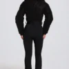 Waterproof Belted Layered Ski Suit in Black Leopard Waterproof Belted Layered Ski Suit in Black Leopard