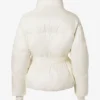 Waterproof Belted Oversized Ski Jacket in Ice Waterproof Belted Oversized Ski Jacket in Ice