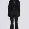 Waterproof High-Rise Salopettes with Suspenders in Black Waterproof High-Rise Salopettes with Suspenders in Black